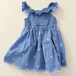 LIKE NEW Cat & Jack Blue Sundress 3T